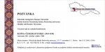 Prešov. RUSÍNI a ČESKOSLOVENSKO (1918-1938), vedecká konferencia k 100.výročiu vzniku ČSR